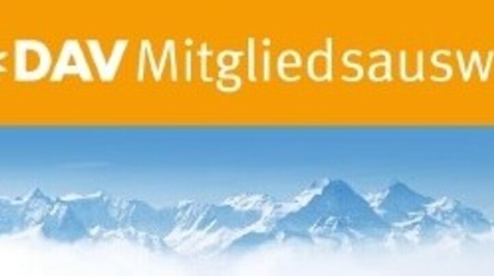 Deutscher Alpenverein  - digitaler Mitgliedsausweis | © DAV